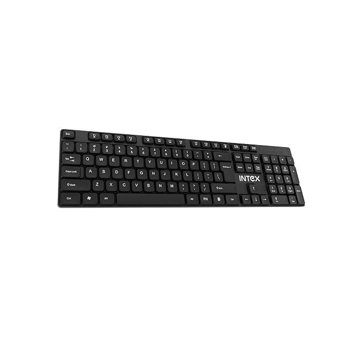 Intex Rise (Corona S) IT-KB333 USB Wired Keyboard (Black)