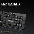 Intex Rise (Corona S) IT-KB333 USB Wired Keyboard (Black)