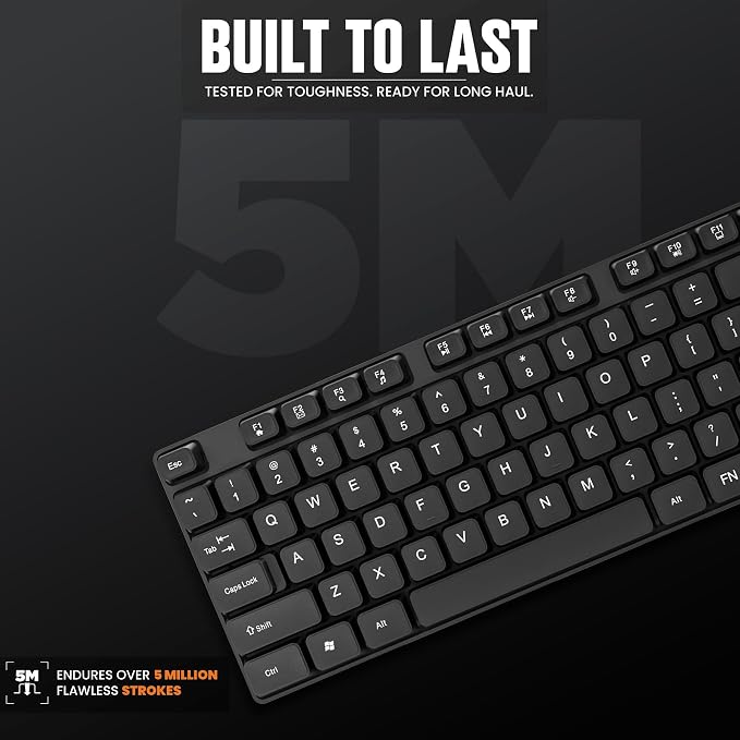 Intex Rise (Corona S) IT-KB333 USB Wired Keyboard (Black)