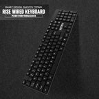Intex Rise (Corona S) IT-KB333 USB Wired Keyboard (Black)