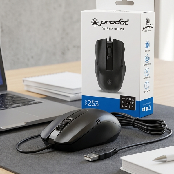 Prodot Pro 253 Wired Mouse