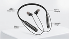 Rivano RN BT-47 Wireless Neckband (40H Playtime, Bluetooth 5.3, Type-C) – Free Shipping & COD