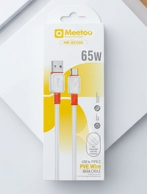 Meetoo 65W Fast Charging USB to Type-C Cable (1m) – Free Shipping & Cash on Delivery