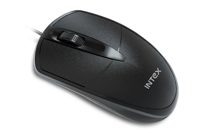 Intex Eco - 6 Plus USB Wired Optical Mouse (Black)