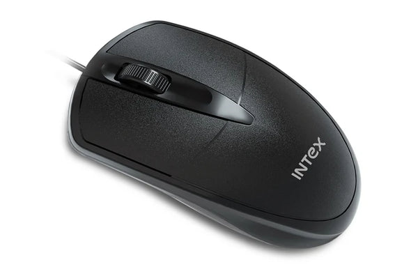 Intex Eco - 6 Plus USB Wired Optical Mouse (Black)